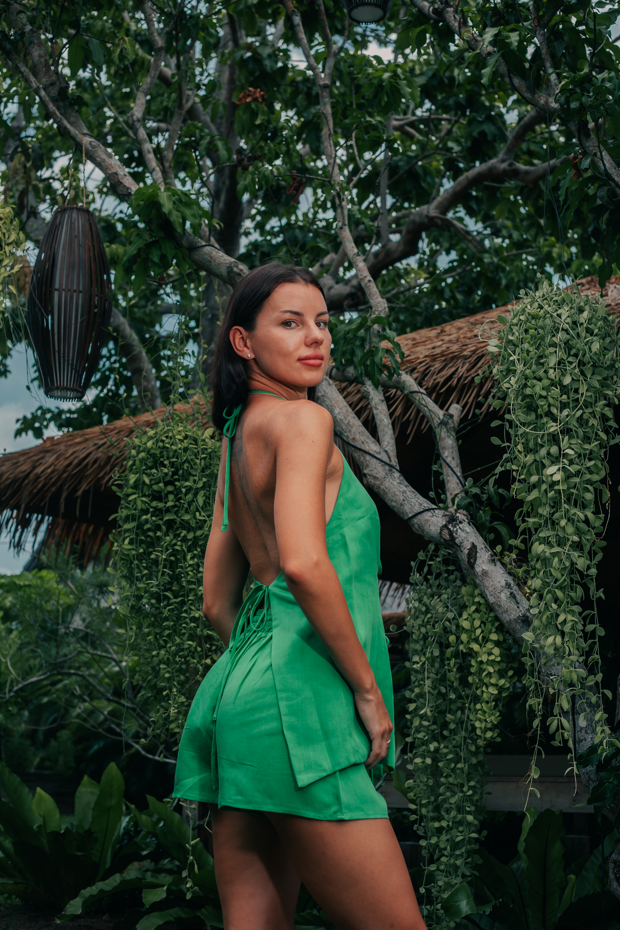Aris Resort Set Open Back Detail, Relaxed Resort Silhouette